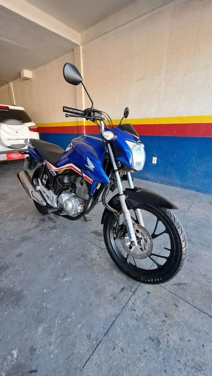 HONDA CG 160 TITAN FRENTE DIREITA